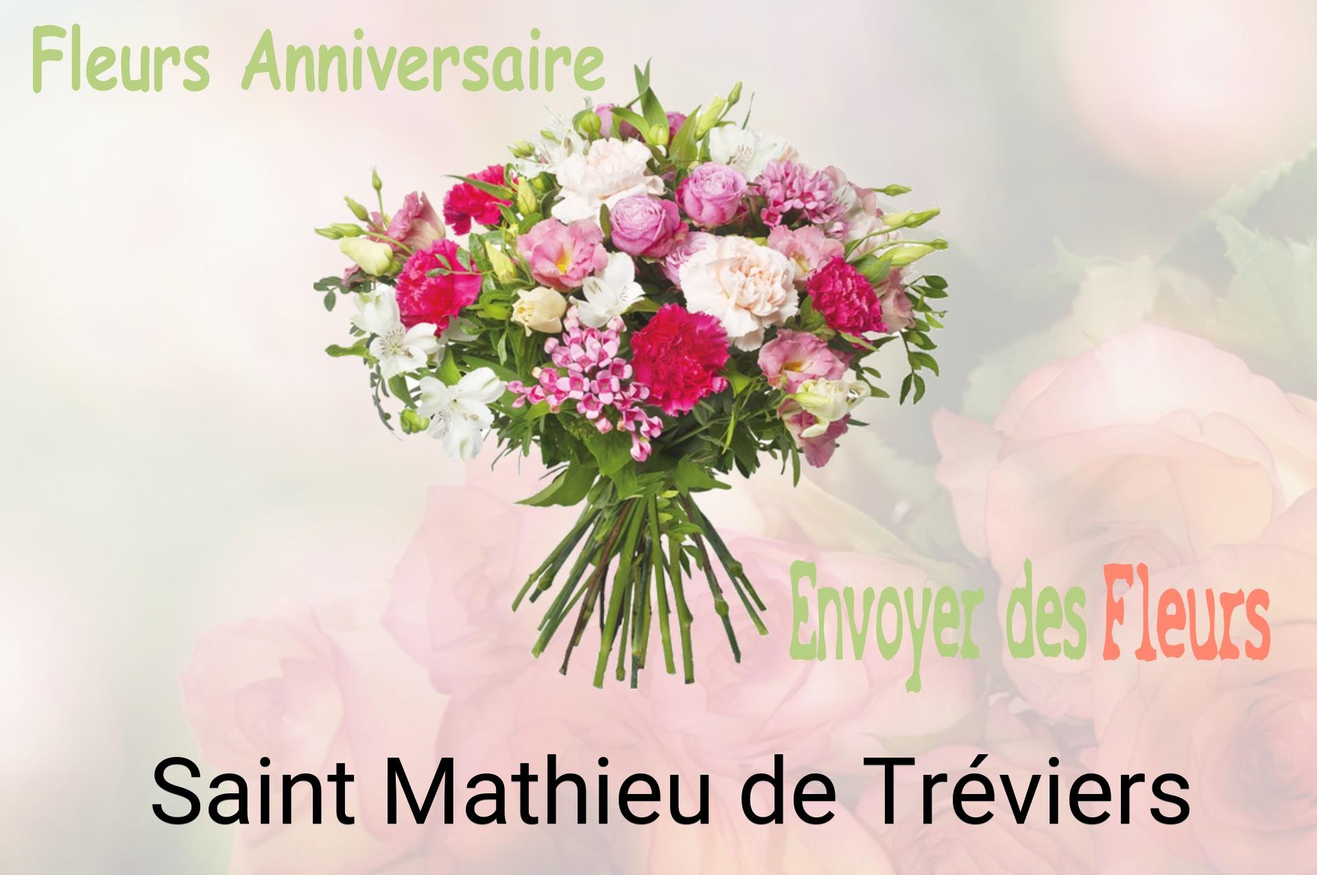Bouquet de fleurs d’anniversaire livré à Saint-Mathieu-de-Tréviers